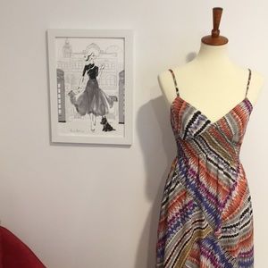 Aqua Maxi Dress